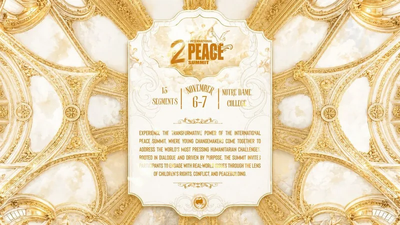 Cover image for 2nd International Peace Summit