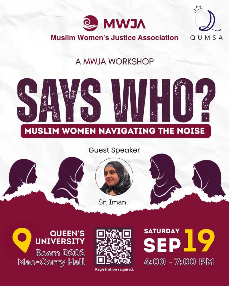 Cover image for "Says Who?" Muslim Women Navigating the Noise