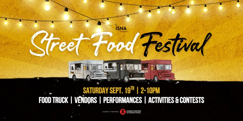 Cover image for ISNA Canada's Street Food Festival 2026