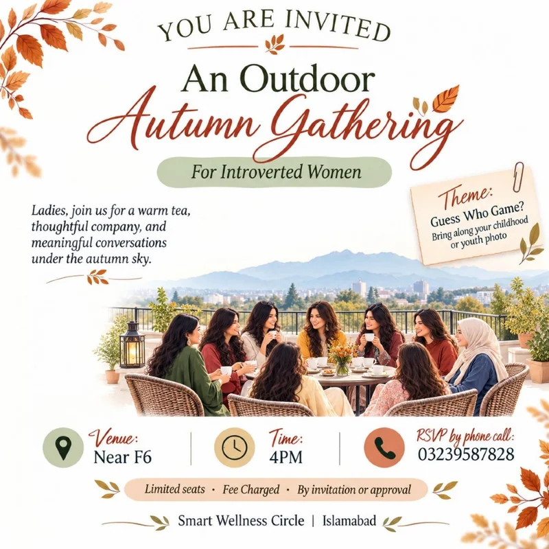 Cover image for Outdoor Autumn Party For Women