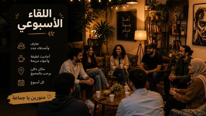 Cover image for اللقاء الأسبوعي