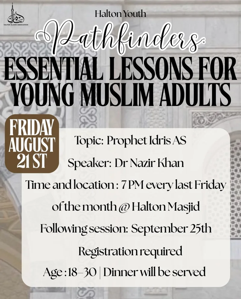 Cover image for Pathfinders: Essential Lessons for Young Muslim Adults
