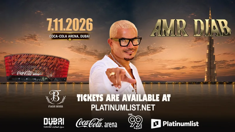 Cover image for Amr Diab 2026 in Dubai