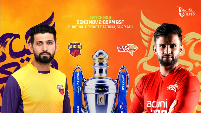 Cover image for Sharjah Warriorz vs Gulf Giants