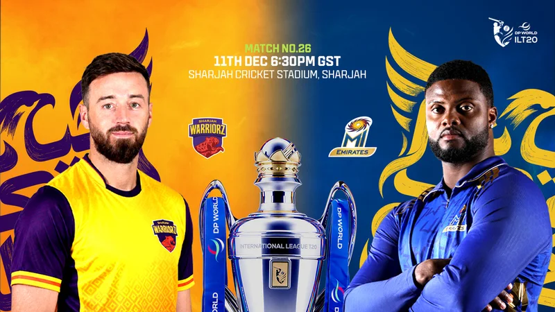 Cover image for Sharjah Warriorz vs MI Emirates