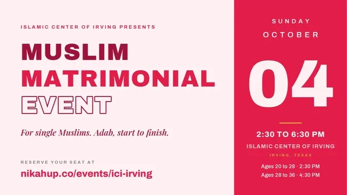 Cover image for Muslim Matrimonial Islamic Center of Irving
