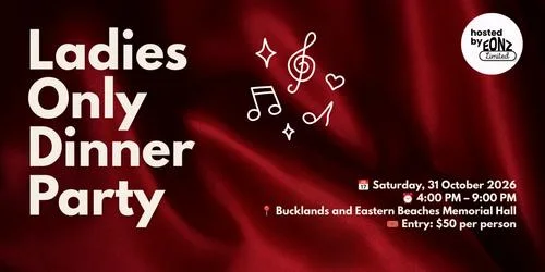 Cover image for Ladies only dinner party