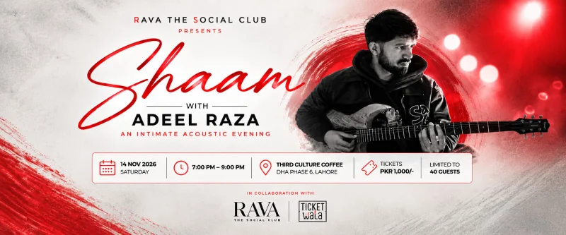 Cover image for Shaam With Adeel Raza