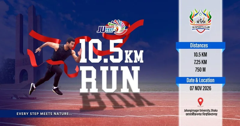 Cover image for JU SPORTS FEST 10.5K RUN