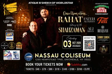 Cover image for Once Upon A Time With Rahat Fateh Ali Khan & Shahzaman Ali Khan In Ny