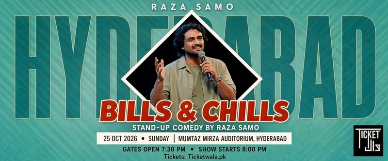 Cover image for Bills & Chills by Raza Samo | Hyderabad Standup Comedy