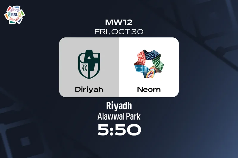 Cover image for RSL 26/27 - Diriyah VS Neom