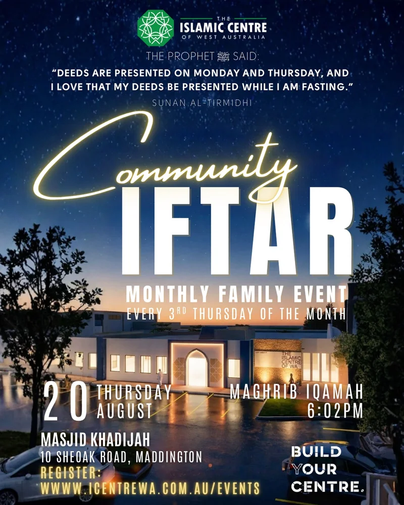 Cover image for Monthly Community Iftar