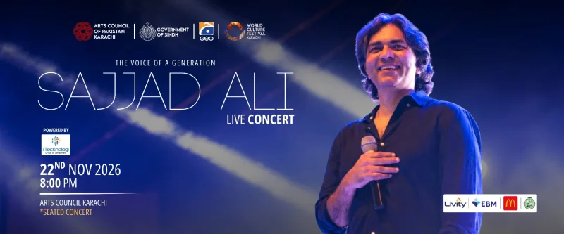 Cover image for Sajjad Ali Live in Concert
