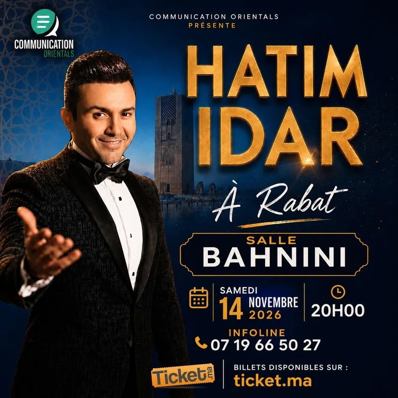 Cover image for Hatim Idar live à Rabat