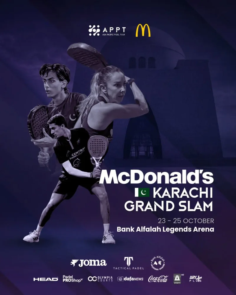 Cover image for McDonald's Karachi Grand Slam – APPT Padel Tournament