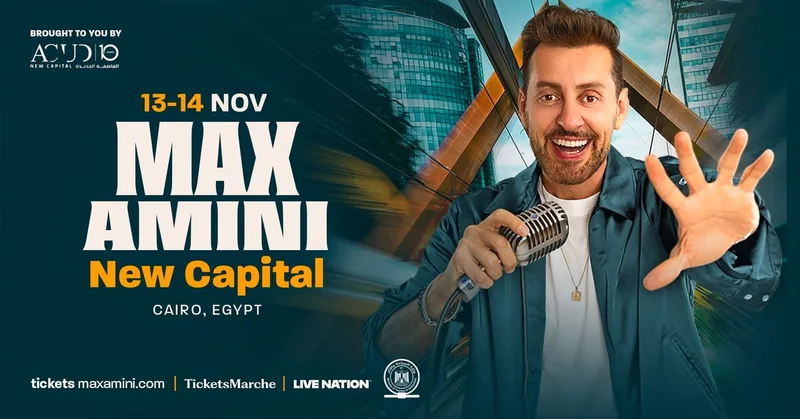 Cover image for Max Amini Live in Cairo!
