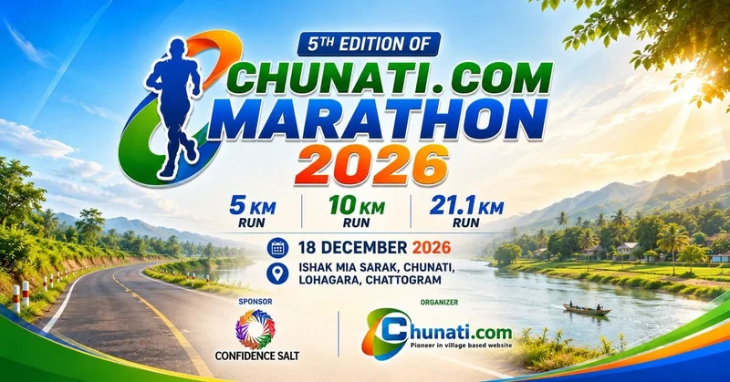 Cover image for Chunati. com Marathon 2026 – 5th Edition