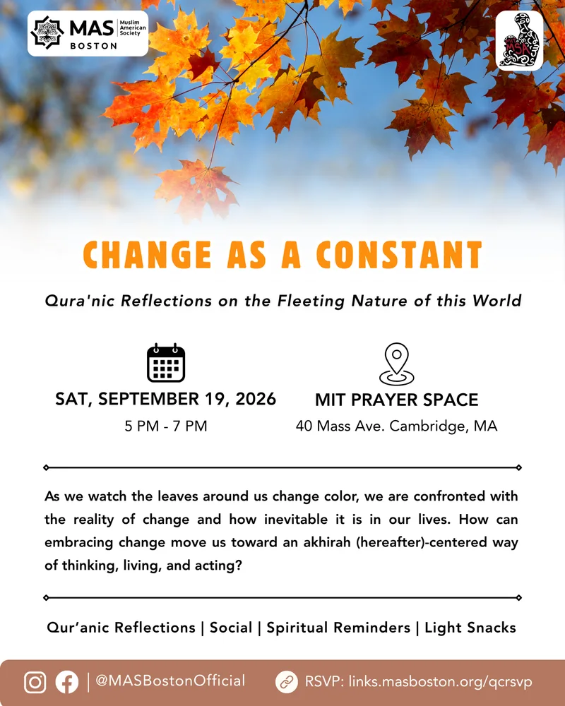 Cover image for Qur'an Reflection Circle: Change as a Constant