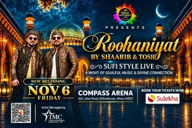 Cover image for Shaarib & Toshi Live Concert In Chicago