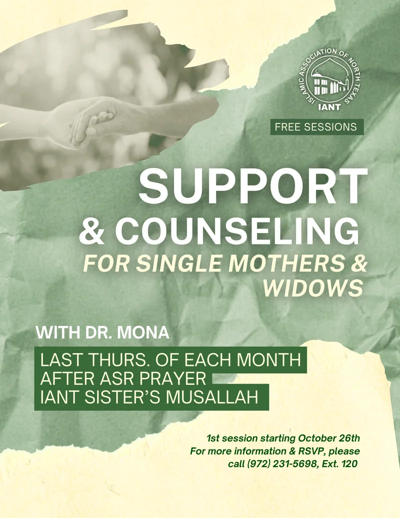Cover image for Support & Counseling for Single Mothers and Widows