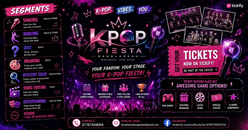 Cover image for Kpop Fiesta Bangladesh