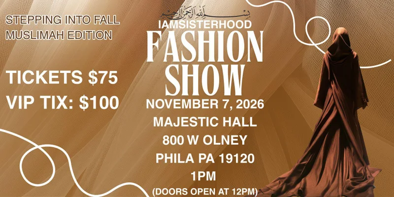 Cover image for Stepping Into The Fall - Muslimah Edition Fashion Show