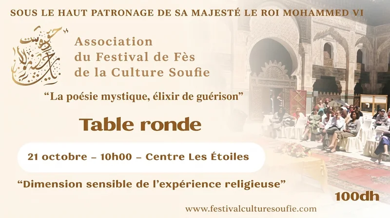 Cover image for Table ronde : “Dimension sensible de l’expérience religieuse”