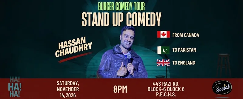Cover image for STAND UP COMEDY IN KARACHI