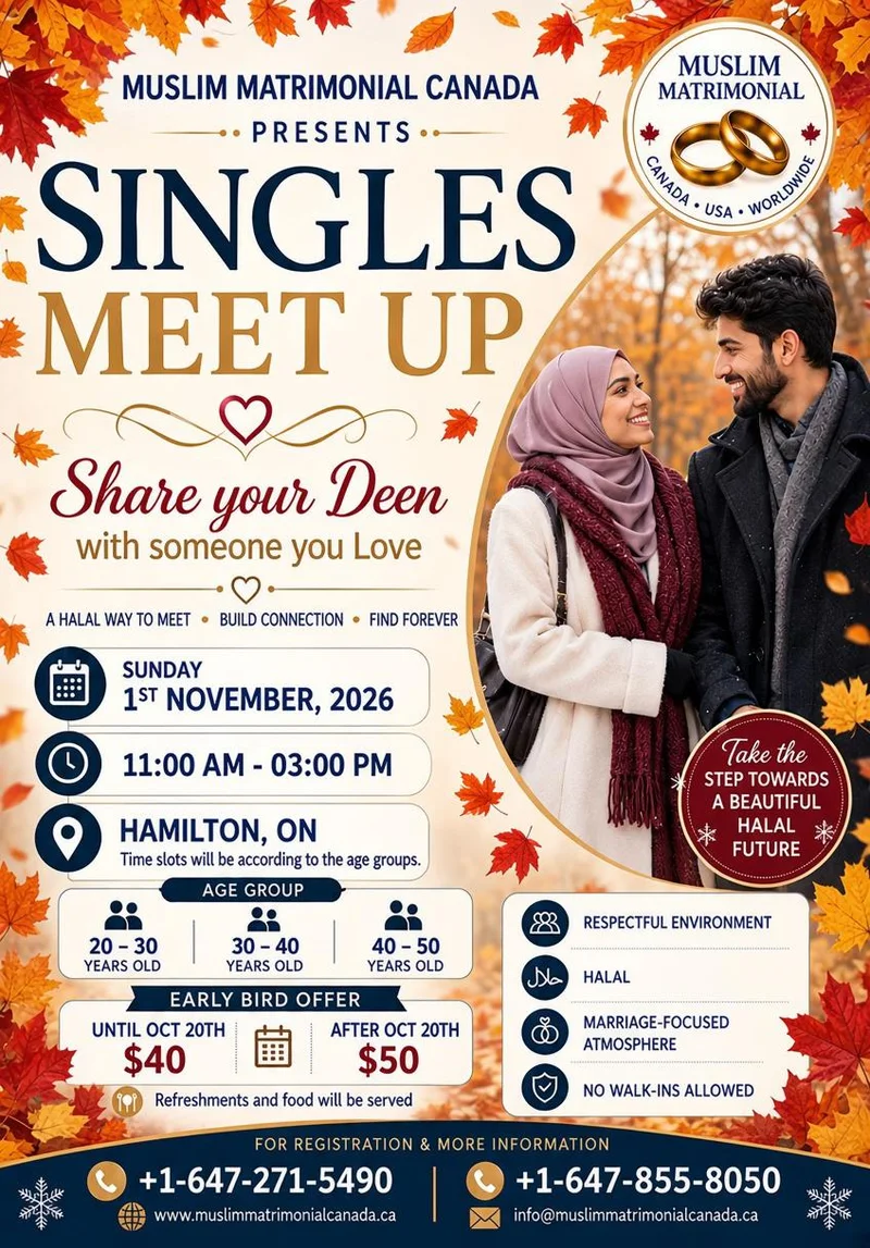 Cover image for Single Muslim Meetup - Hamilton