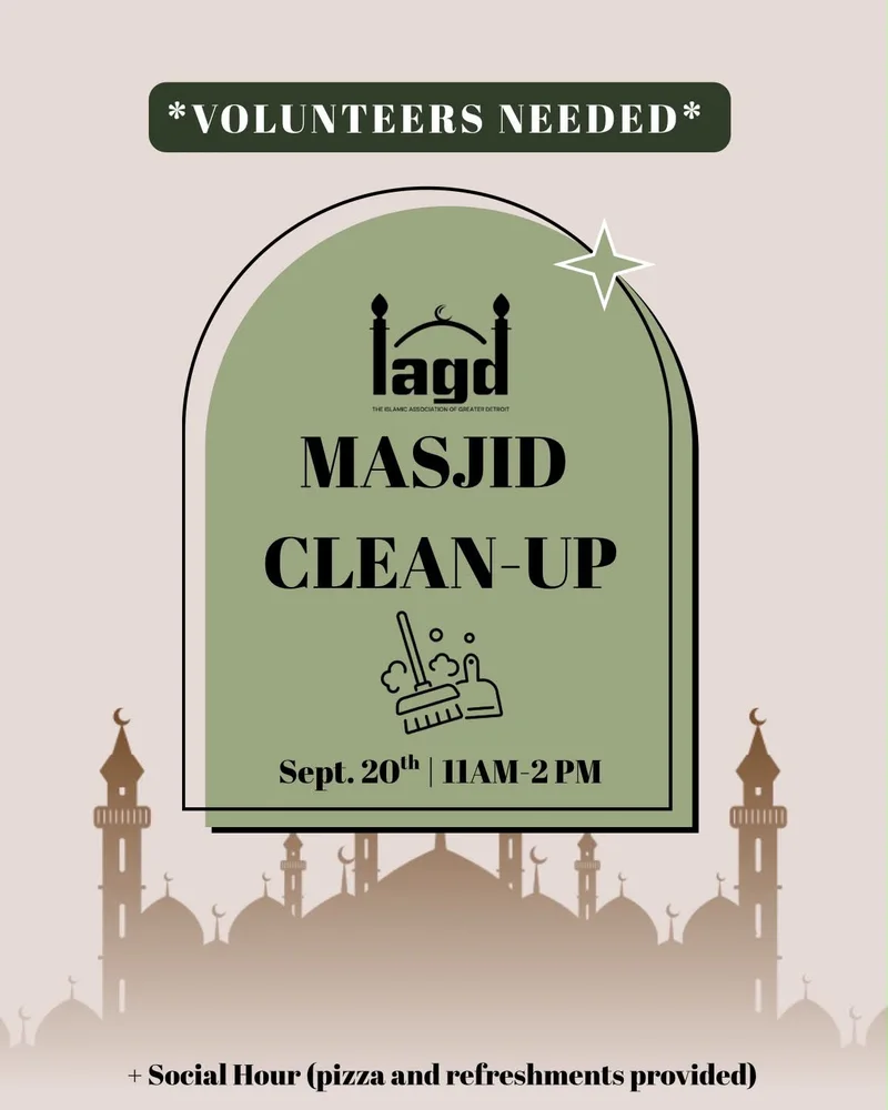 Cover image for Masjid Clean-Up