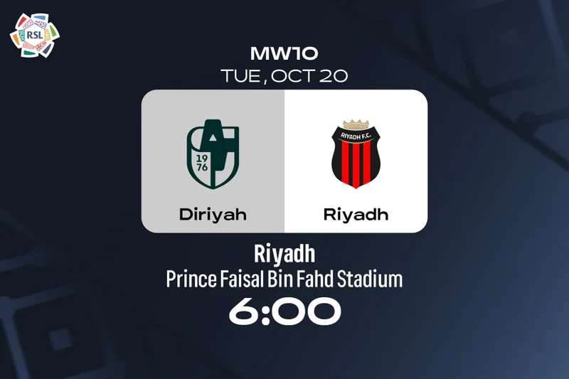 Cover image for RSL 26/27 - Diriyah VS Al Riyadh