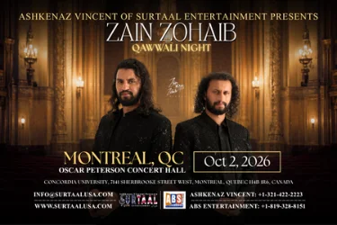 Cover image for Zain Zohaib Qawwali Night In Montreal