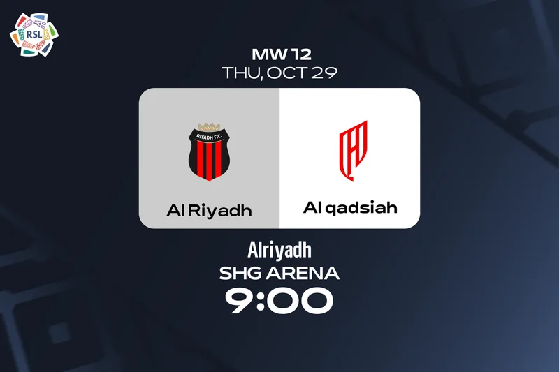 Cover image for RSL 26/27 - Al Riyadh VS Al Qadsiah