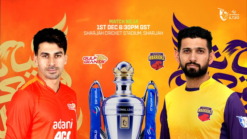 Cover image for Gulf Giants vs Sharjah Warriorz