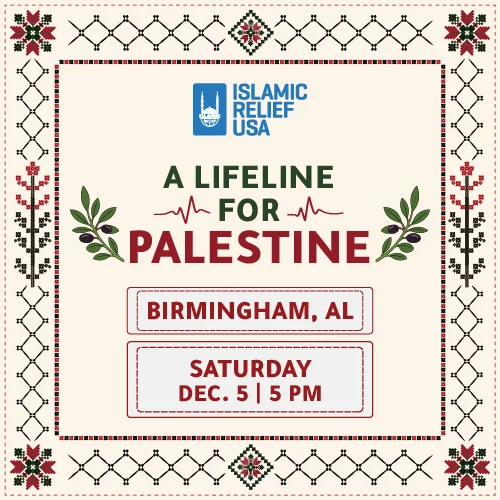 Cover image for A Lifeline for Palestine: Birmingham