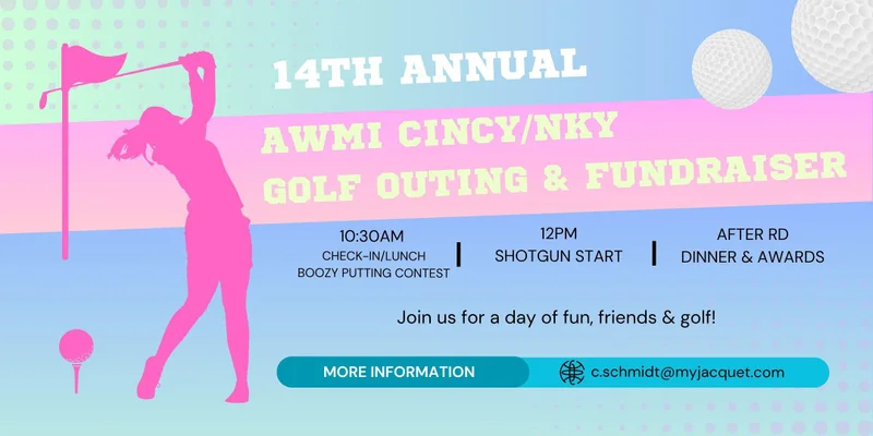 Cover image for 14th Annual AWMI Cincinnati/NKY Golf Outing & Fundraiser