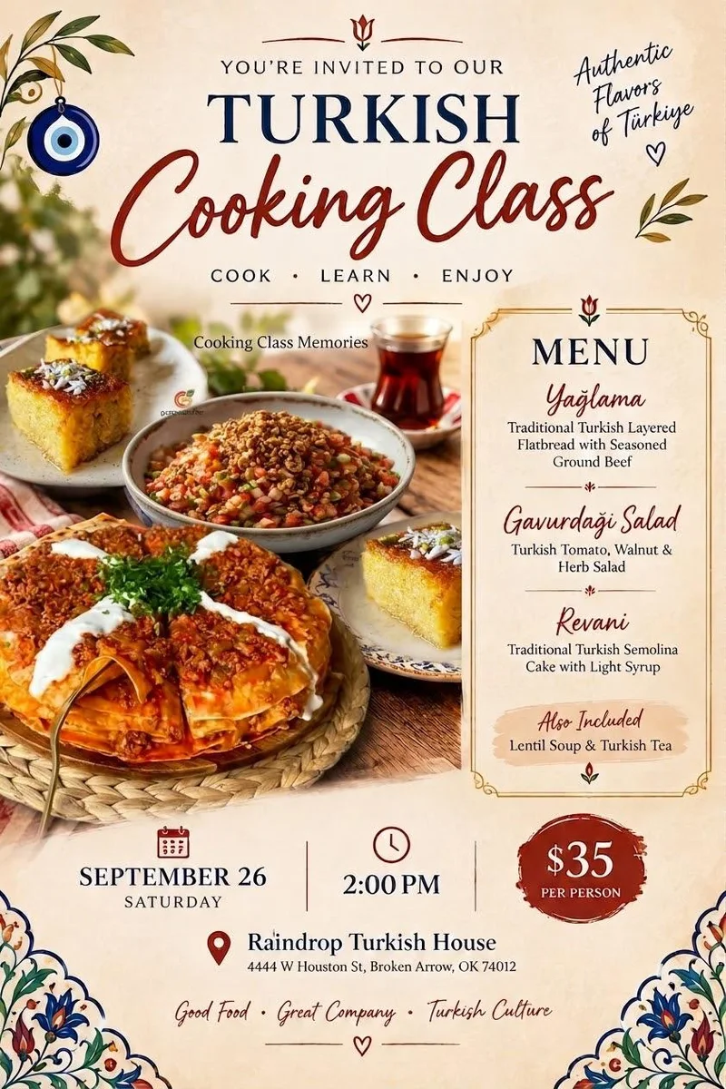 Cover image for Turkish Cooking Class