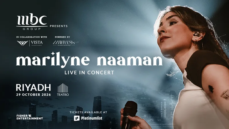 Cover image for Marilyne Naaman Live Concert in Riyadh