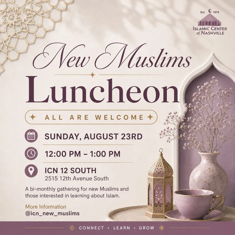 Cover image for New Muslims Luncheon