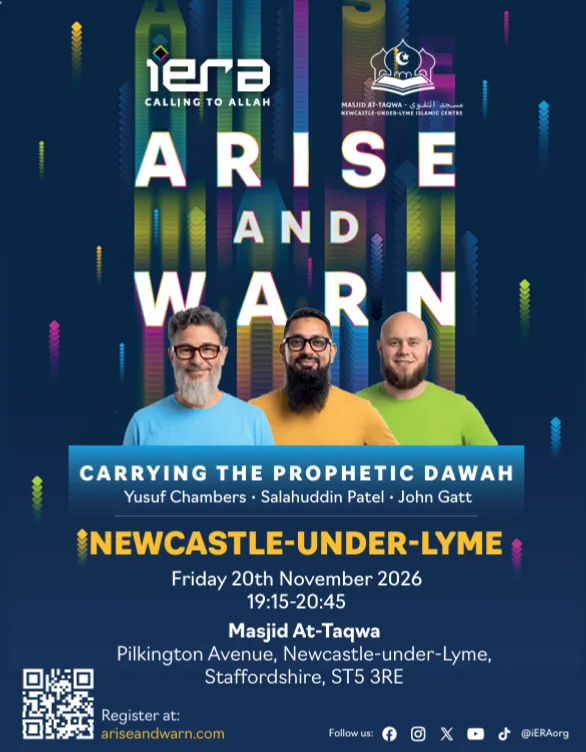 Cover image for Newcastle Arise and Warn: Carrying the Prophetic Dawah