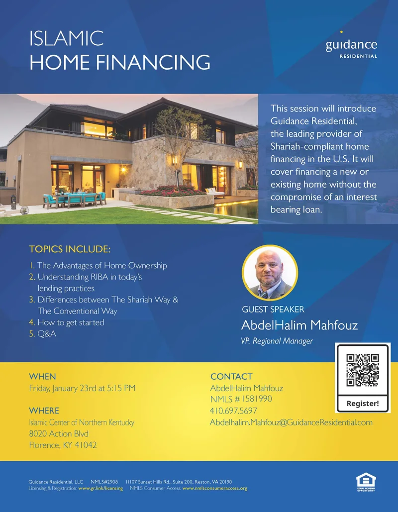 Cover image for Islamic Home Financing Seminar - Virginia Beach, VA