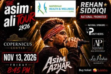 Cover image for Asim Azhar Live In Chicago