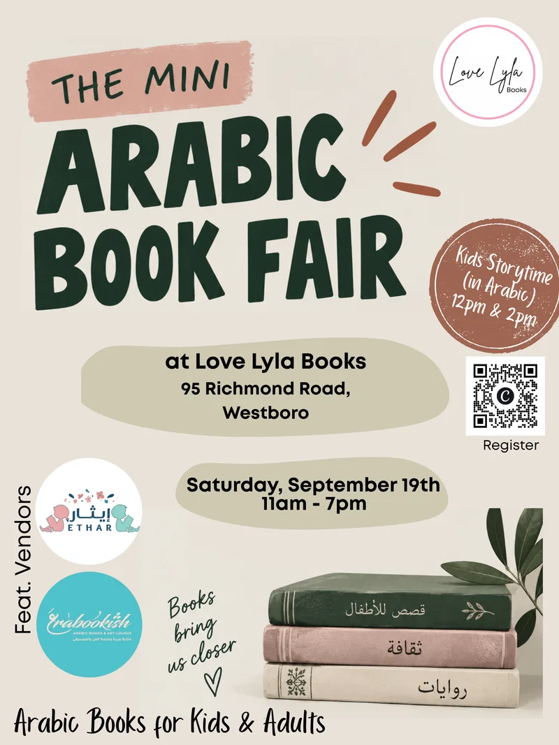 Cover image for Arabic Book Fair (Mini) At Love Lyla Books