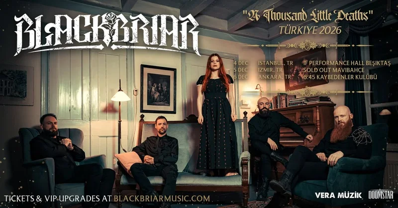 Cover image for Blackbriar "A Thousand Little Deaths Tour" Ankara