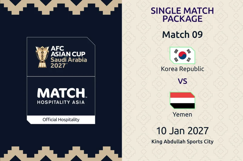Cover image for Korea Republic vs Yemen
